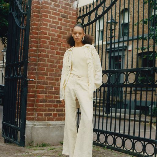 Rib Knit Tee - Butter