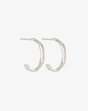 Amari Hoops - Silver
