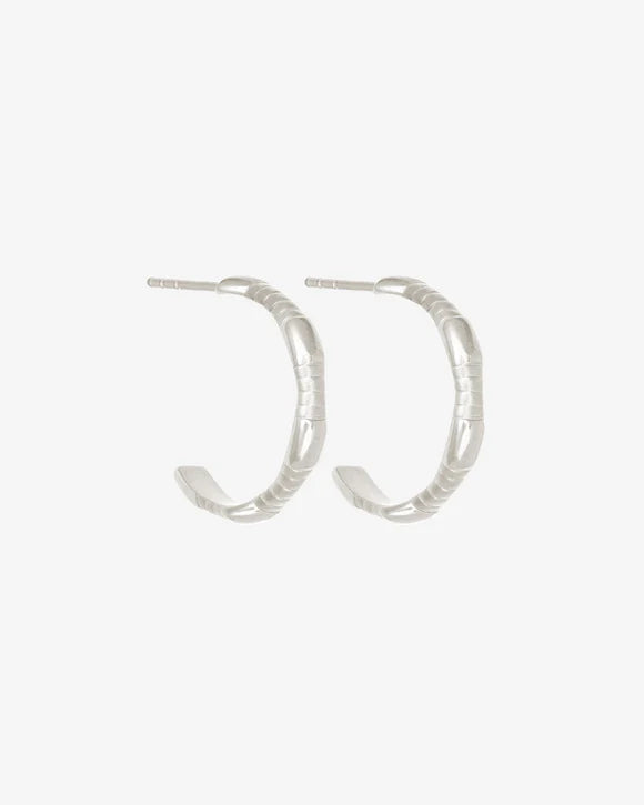 Amari Hoops - Silver