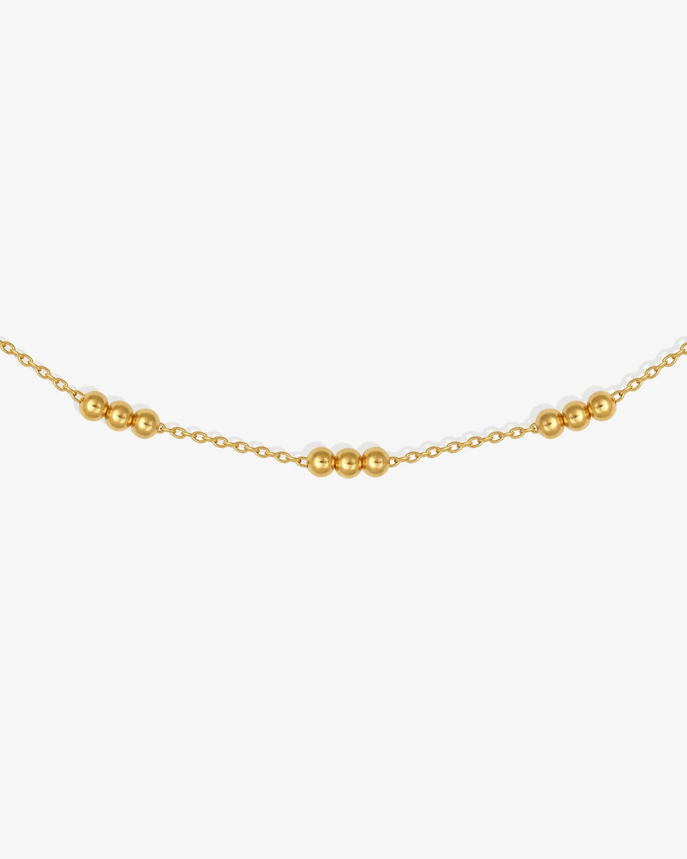 Alba Station Chain - Gold Vermeil
