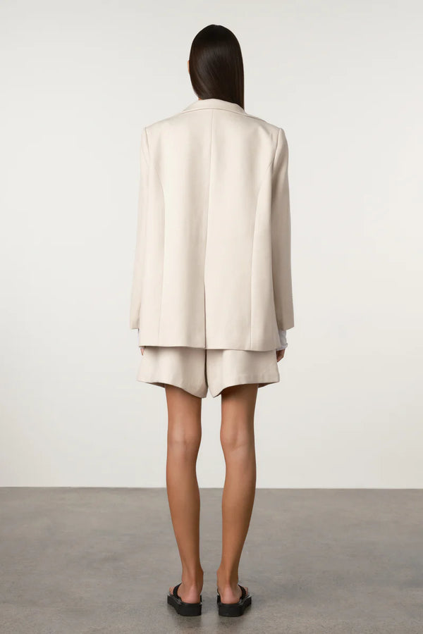 Husk Relaxed Tailored Twill Blazer