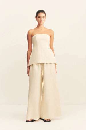 Gigi Strapless Bustier - Ecru