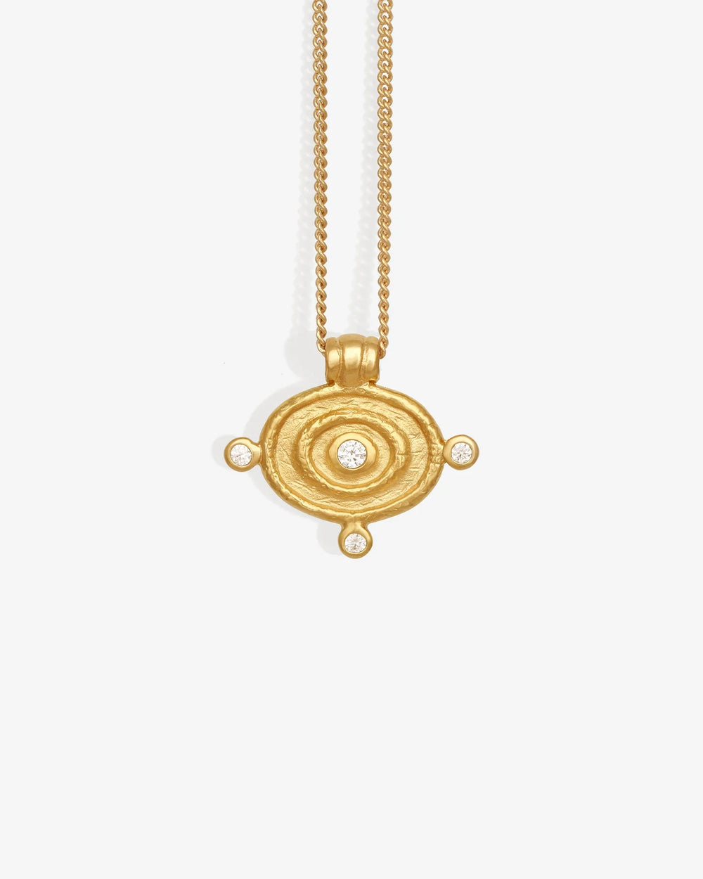 Reign Oval Necklace - Gold
