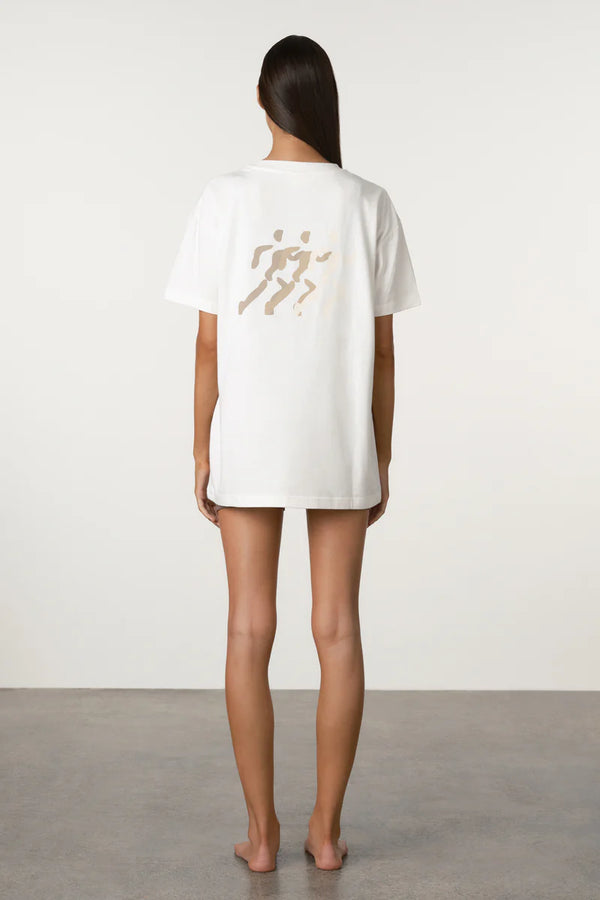 White Sport Tee