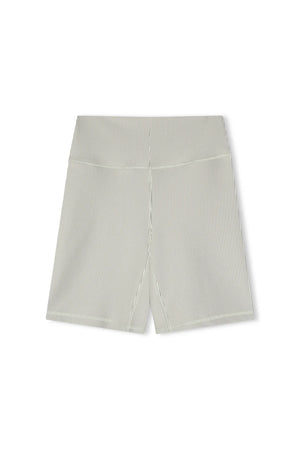 Coconut Stripe Rib 7inch Bike Short