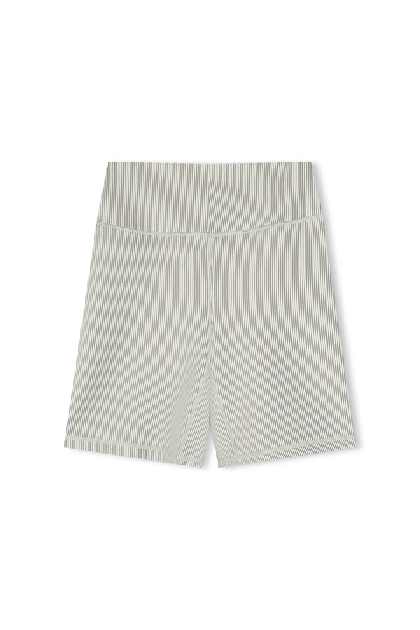 Coconut Stripe Rib 7inch Bike Short