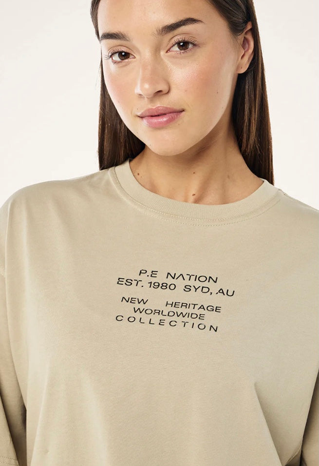 Lamont Tee - Washed Biscuit