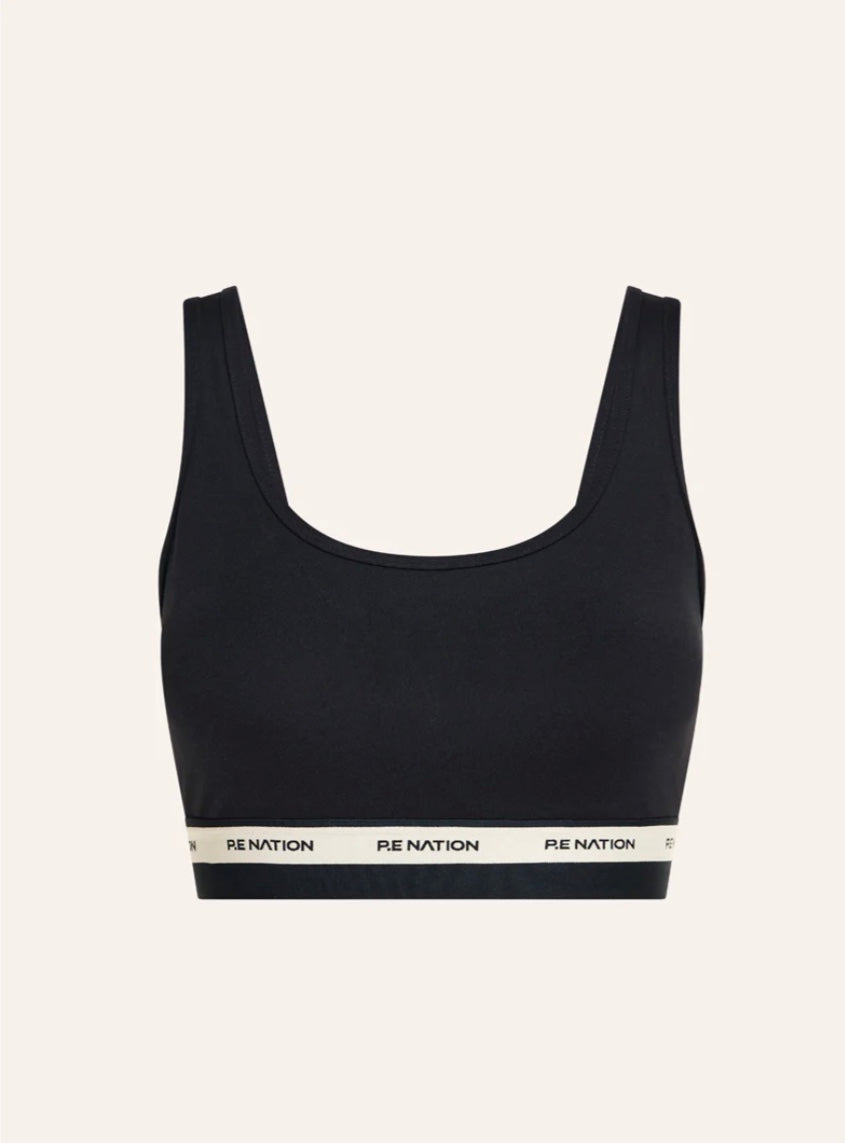 Avant Scoop Sports Bra - Black/Biscuit