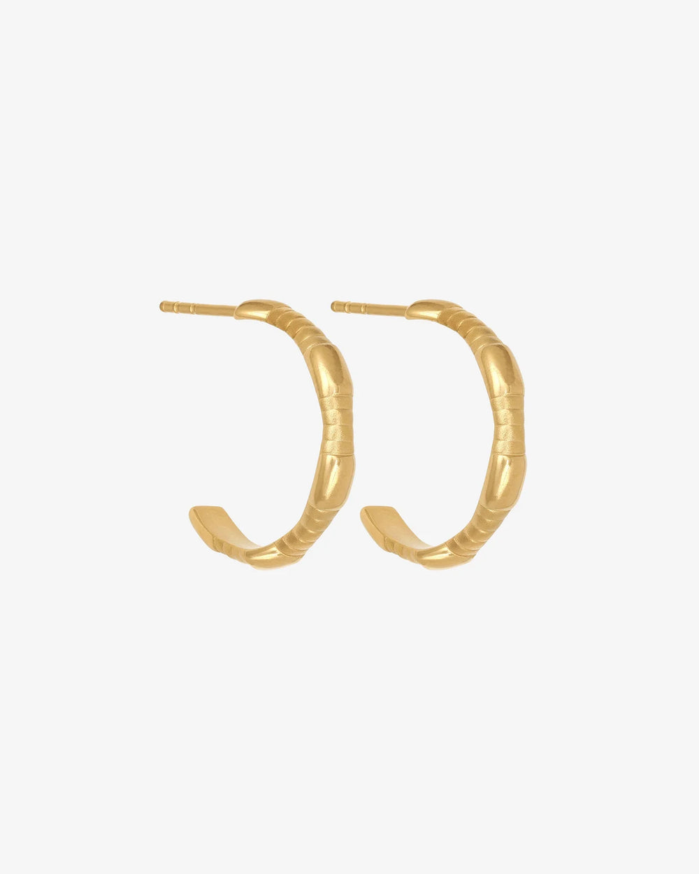 Amari Hoops - Gold Vermeil