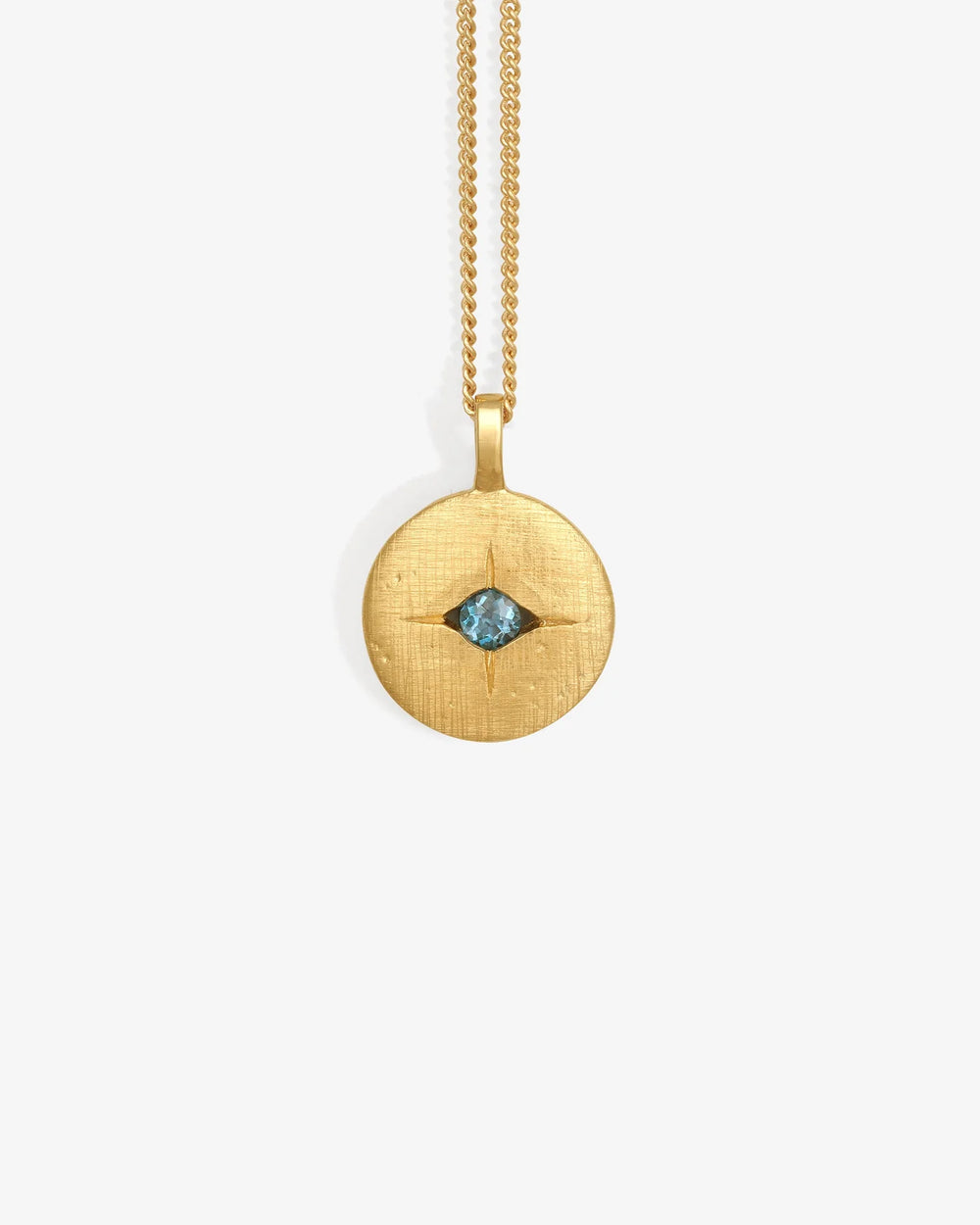 Mavi Eye Necklace - Gold