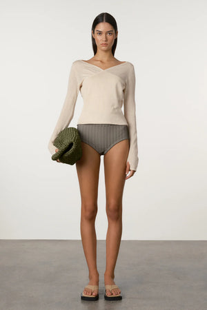 Husk Layered Knit Top