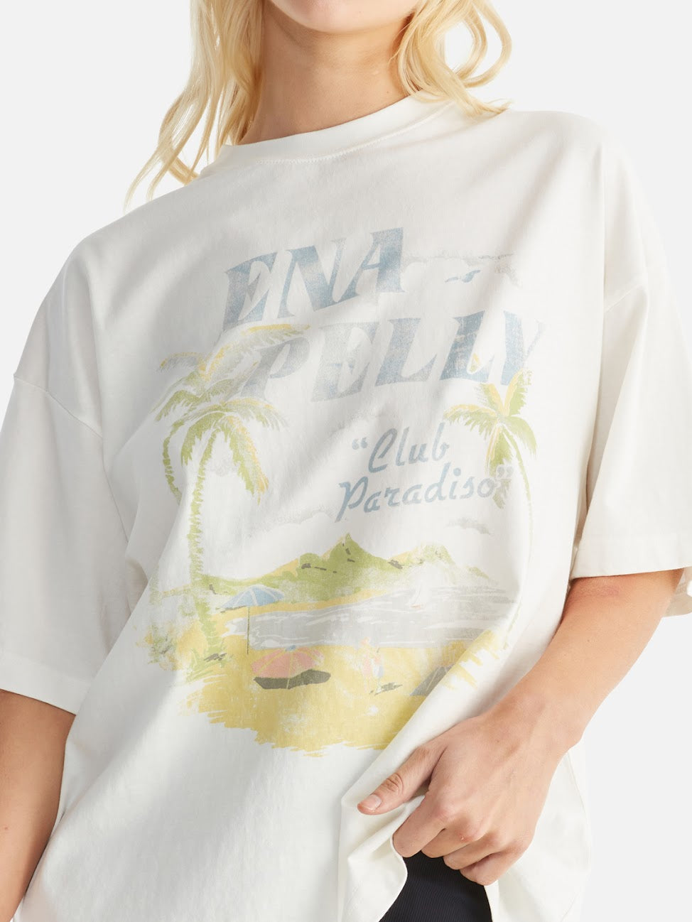 Elle Oversized Tee Paradiso