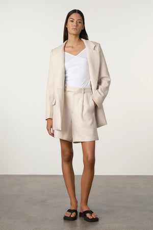 Husk Relaxed Tailored Twill Blazer