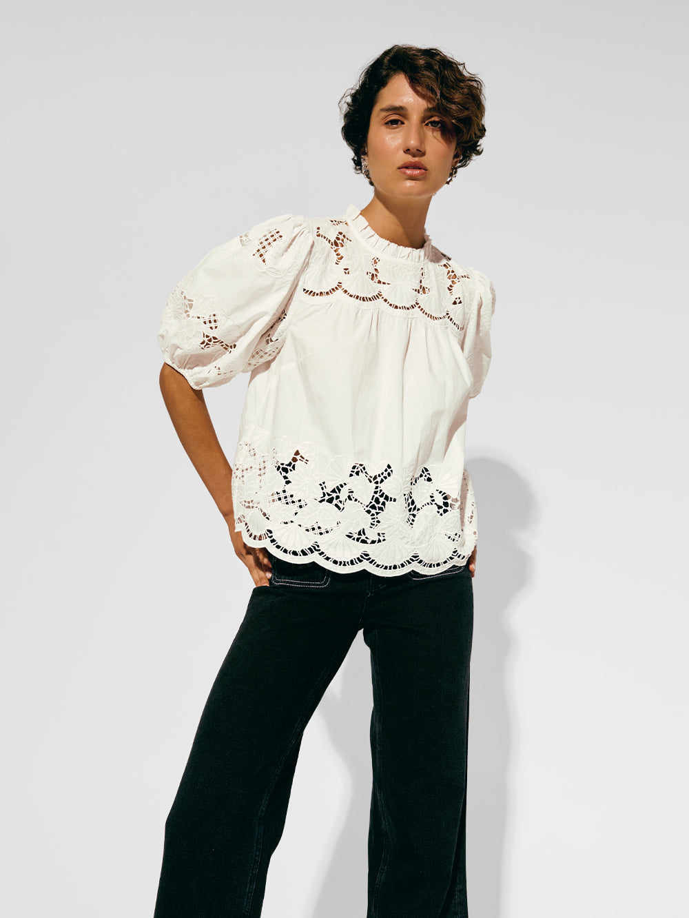Beth Blouse - White