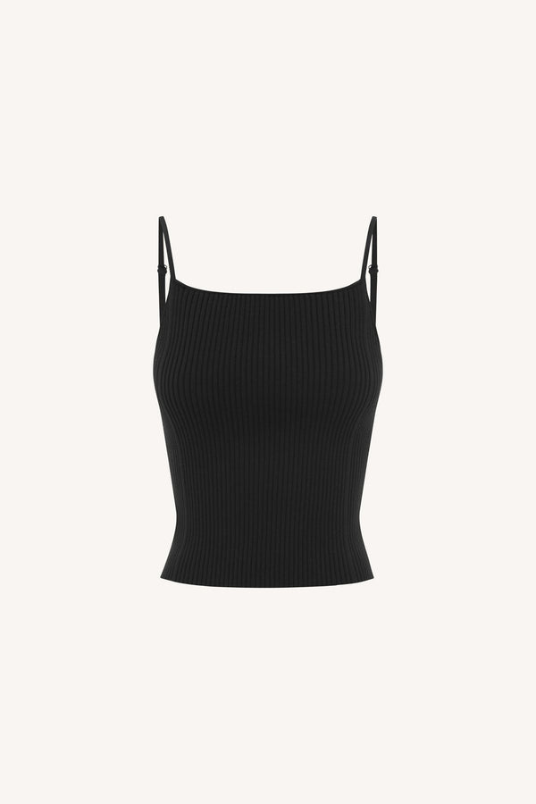 Liat Knit Singlet - Noir
