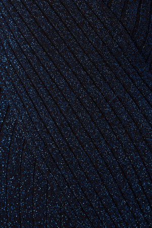 Livia One Shoulder Maxi Dress - Night Sky