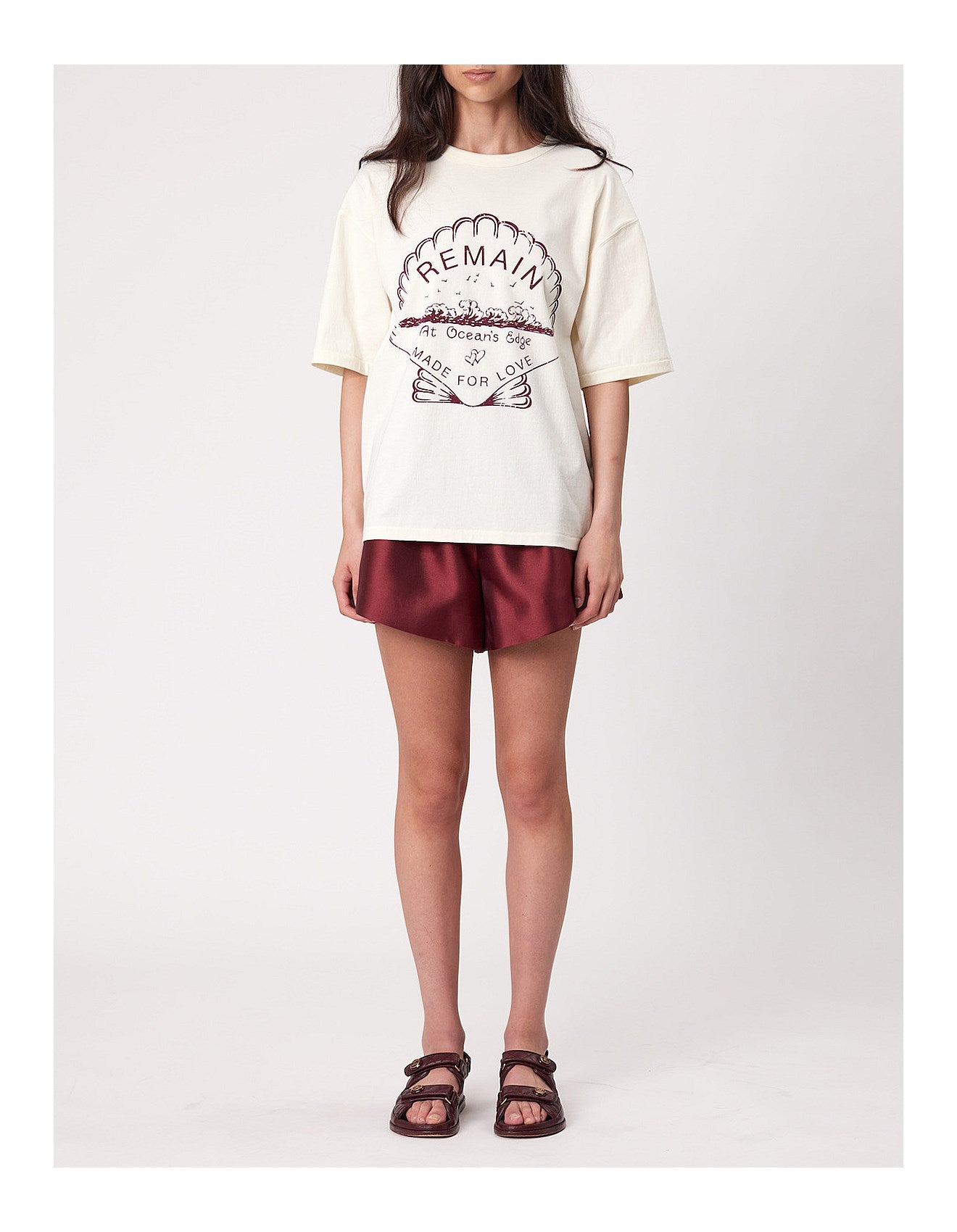 Oceans Edge Tee - Bone