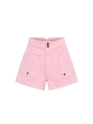 Paloma Denim Short - Pink