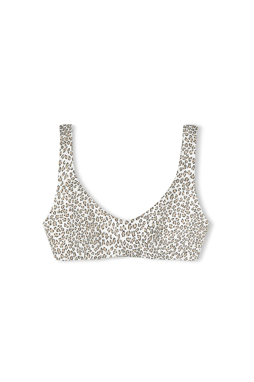 Micro Leopard Crop Bralette