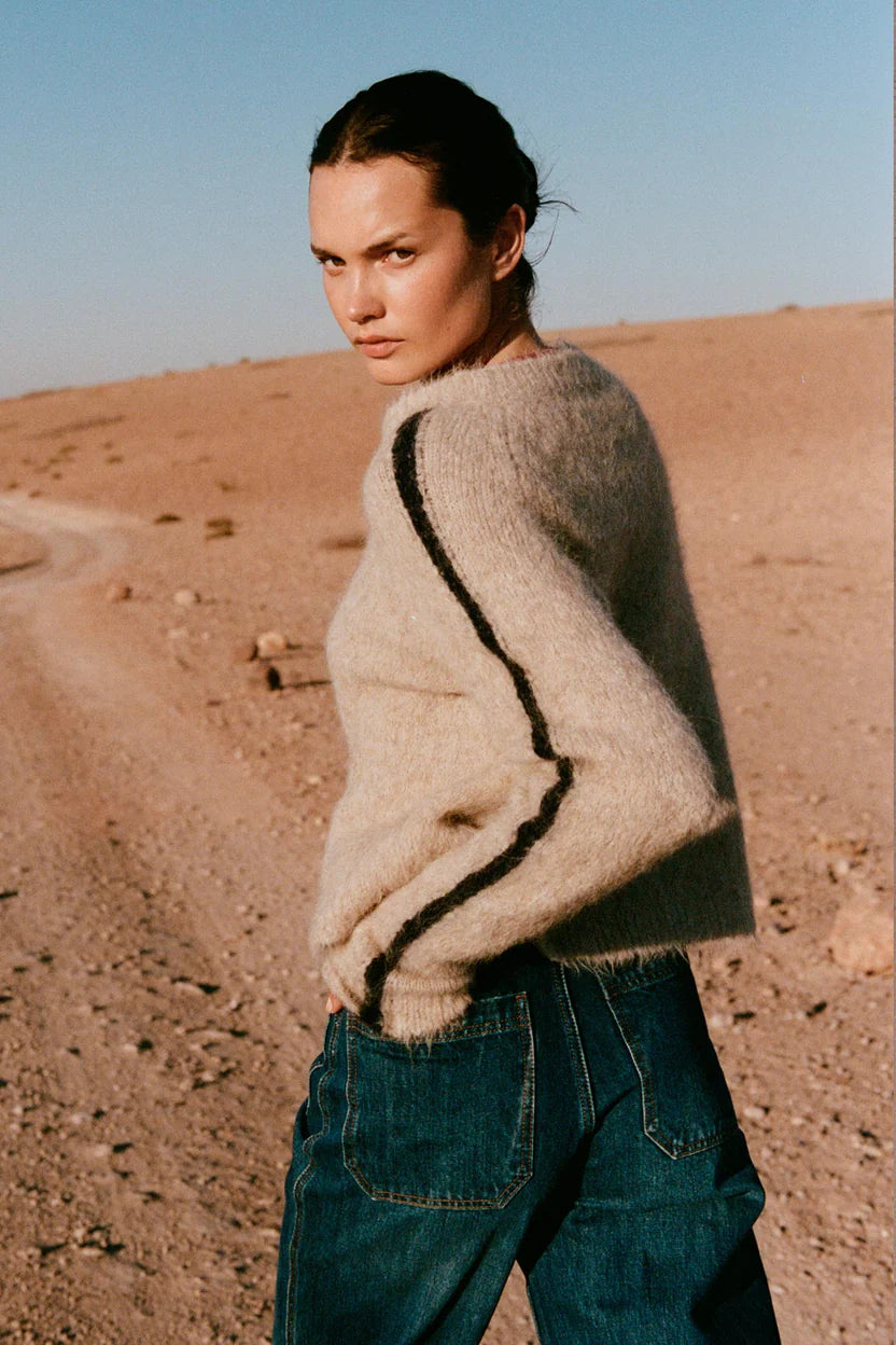 Lamara Knit Jumper - Fawn