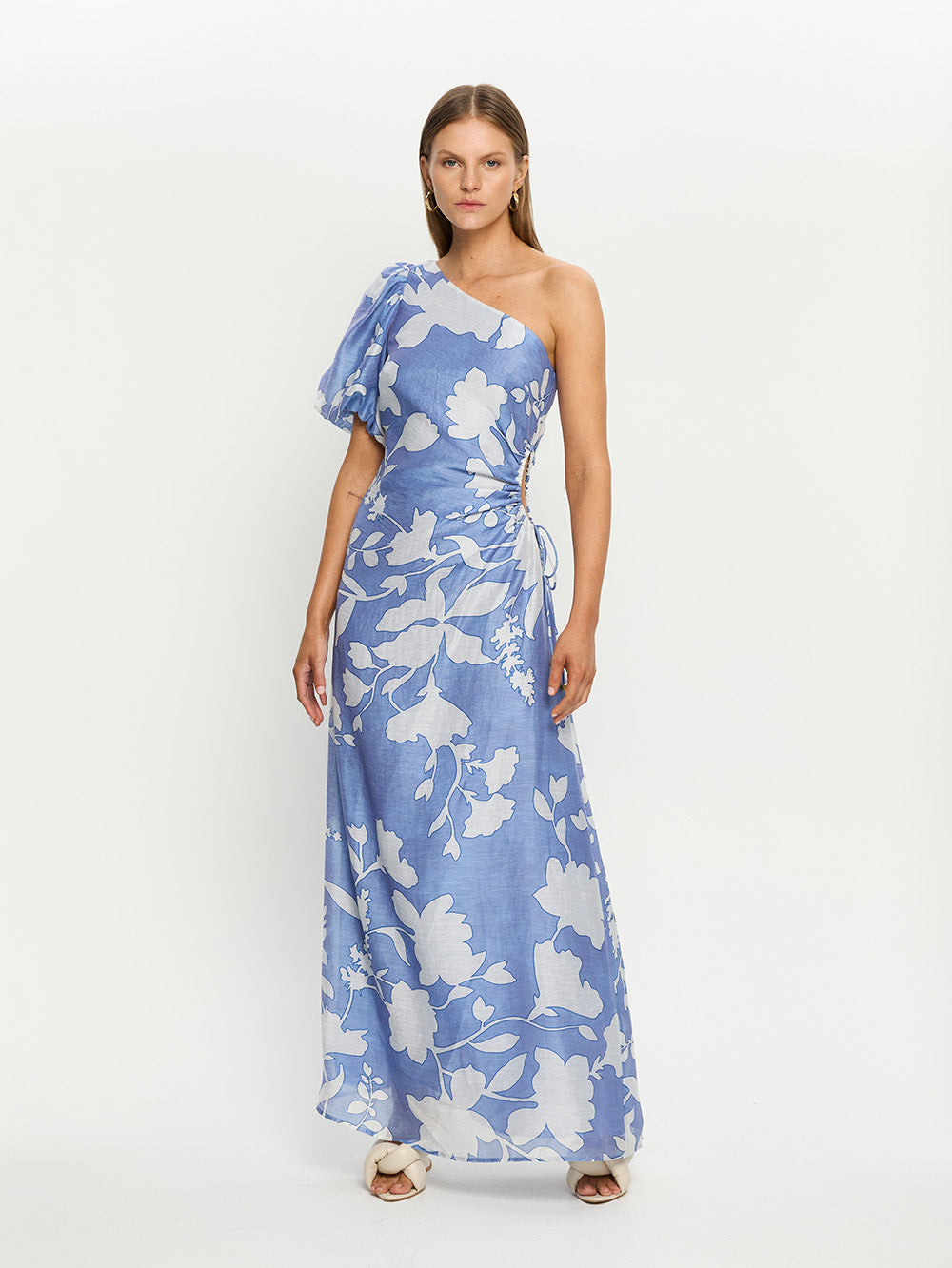 Amelie One Shoulder Maxi Dress