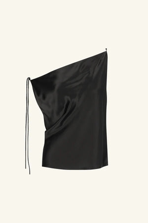 Savanna Tie Top - Black