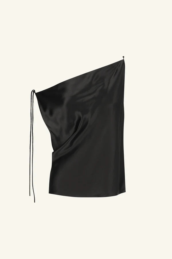 Savanna Tie Top - Black