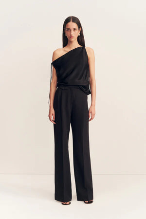 Savanna Tie Top - Black