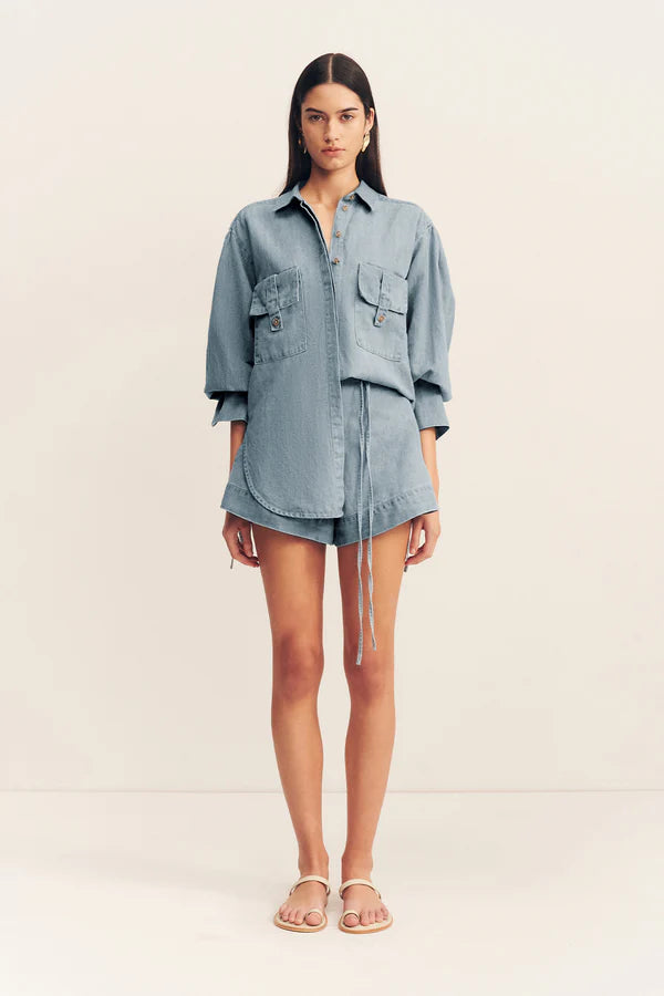 Ellsworth Gathered Shirt