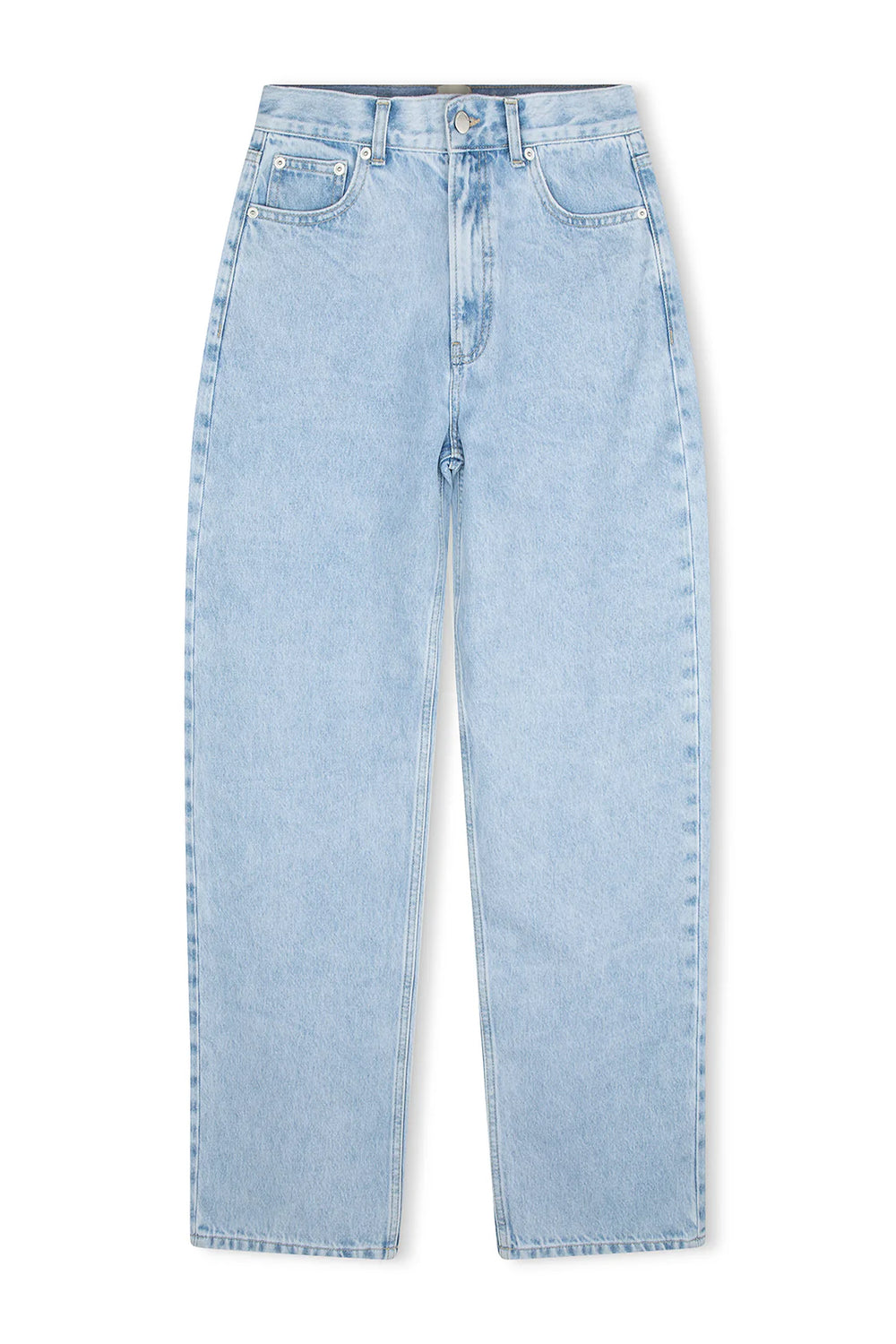 Mid Rise Jean - Light Wash