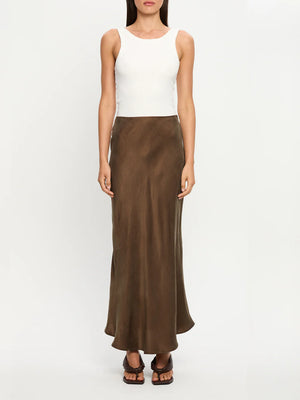 Jaxon Midi Skirt - Mocha