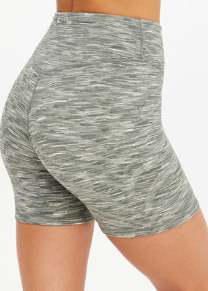 Reversible 5IN Spin Short - Green Marle