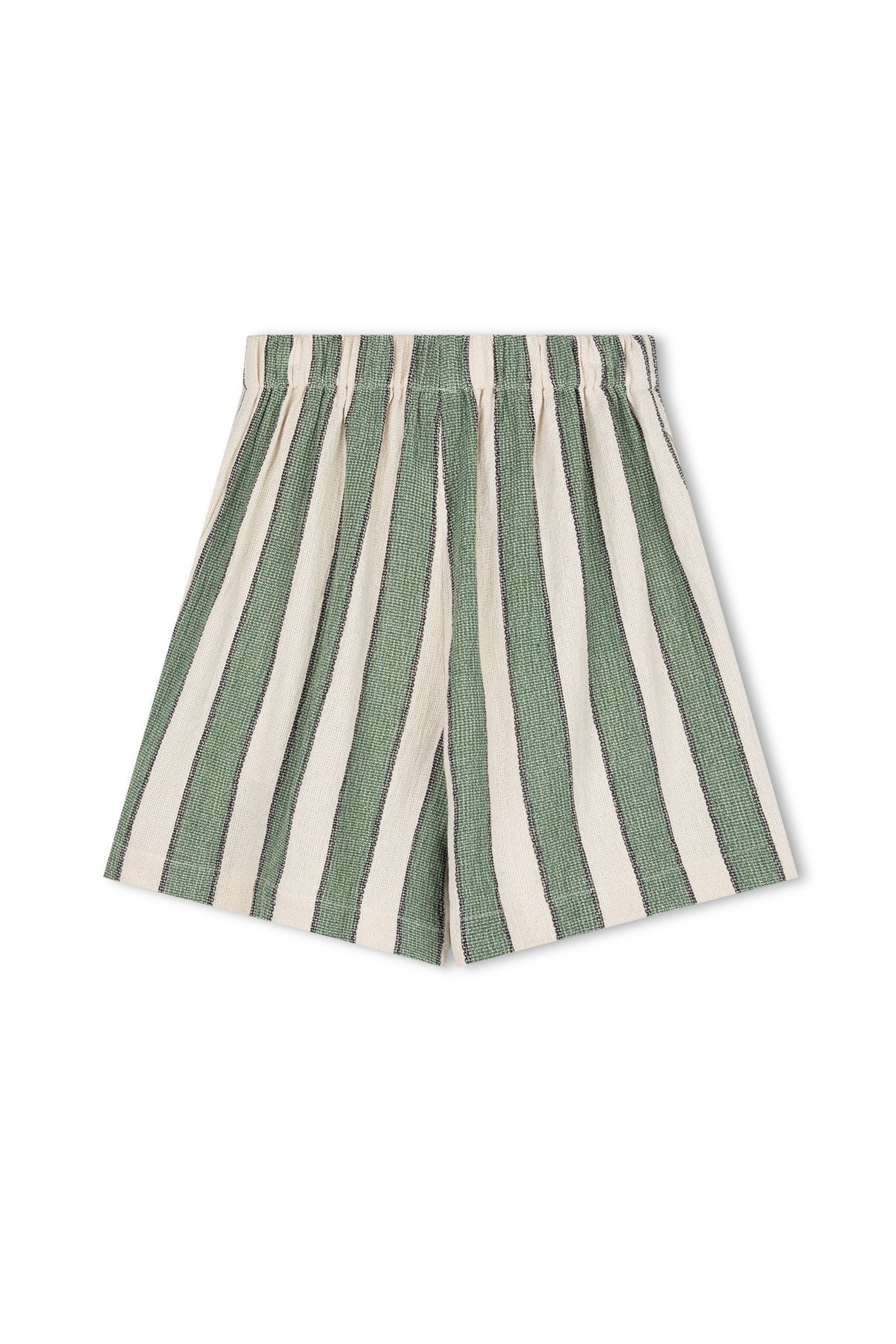 Eucalyptus stripe organic cotton short