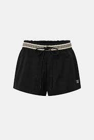 Mimas Monogram Short - Black