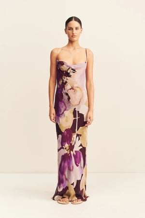 Gia Bias Maxi Dress