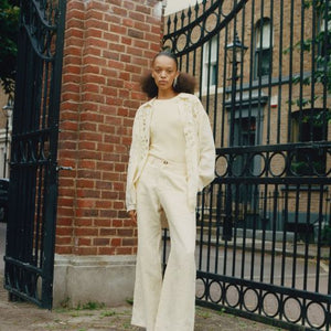 Rib Knit Tee - Butter