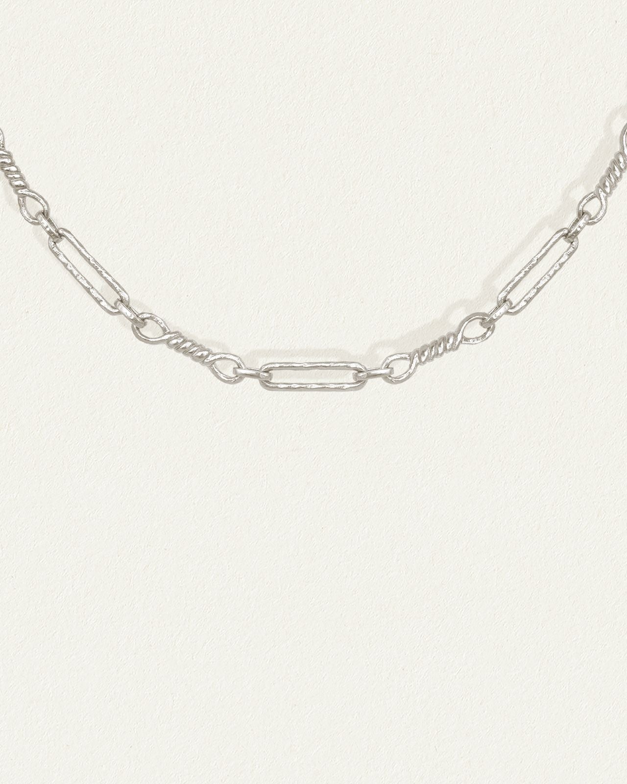 Lasa Chain Necklace - Silver