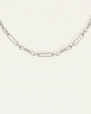 Lasa Chain Necklace - Silver