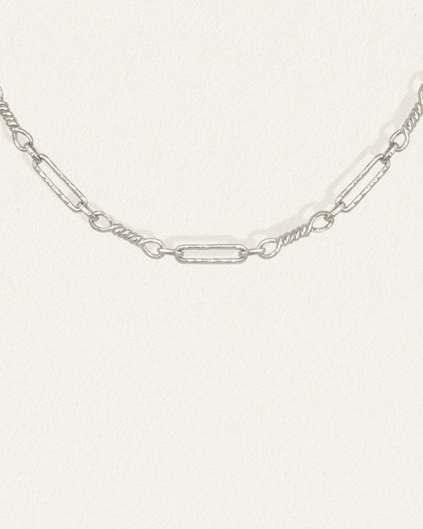 Lasa Chain Necklace - Silver