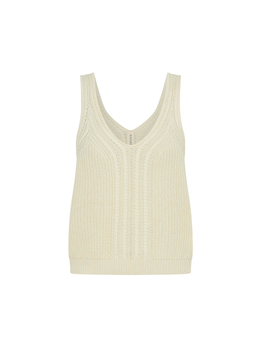 Raven Knit Cami - Cream