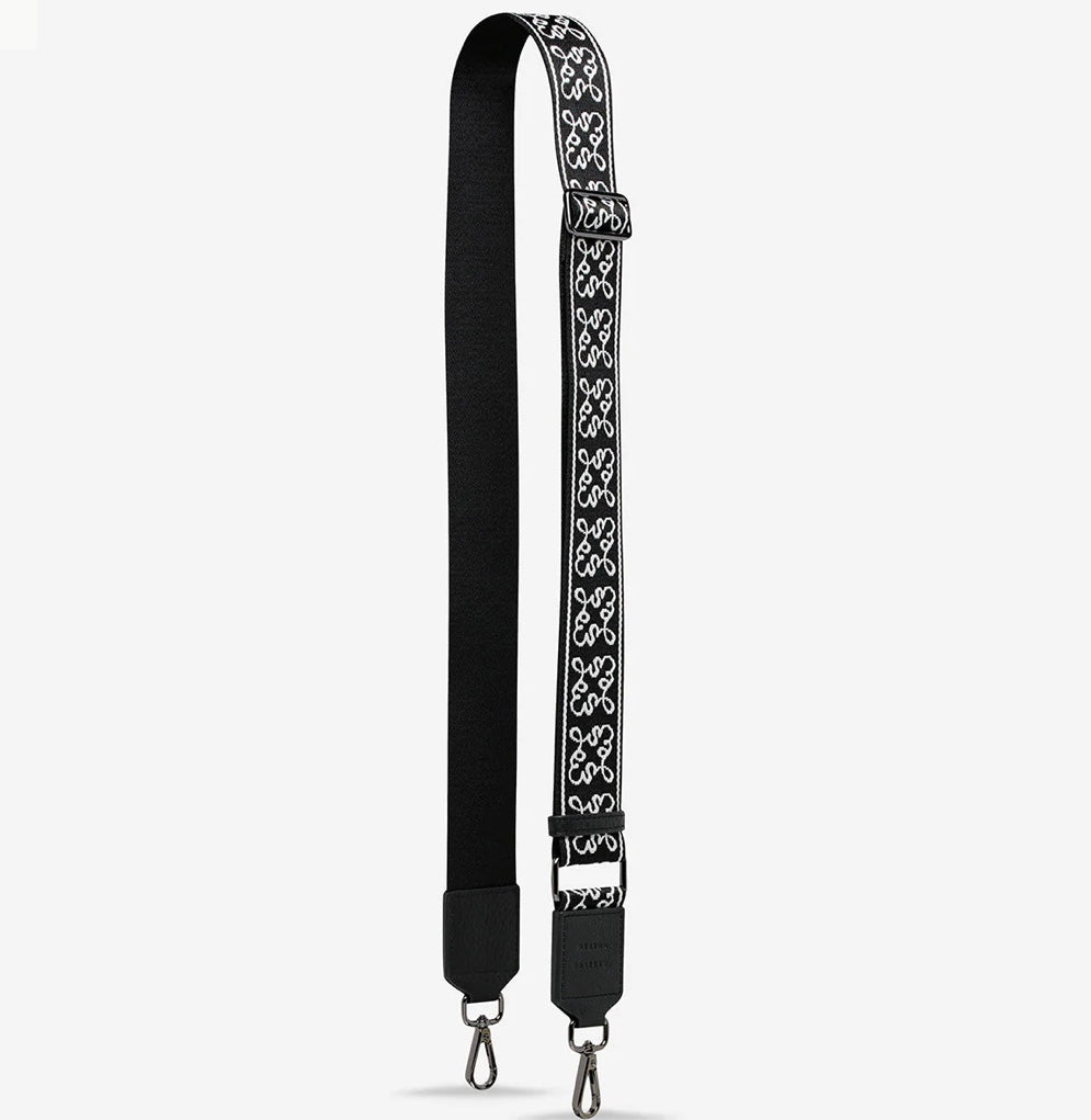Jacquard Strap Medium - Black