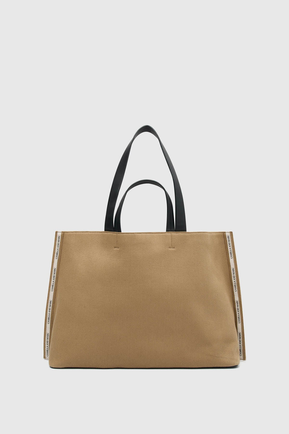 Alphonese Tote - Camel/Black