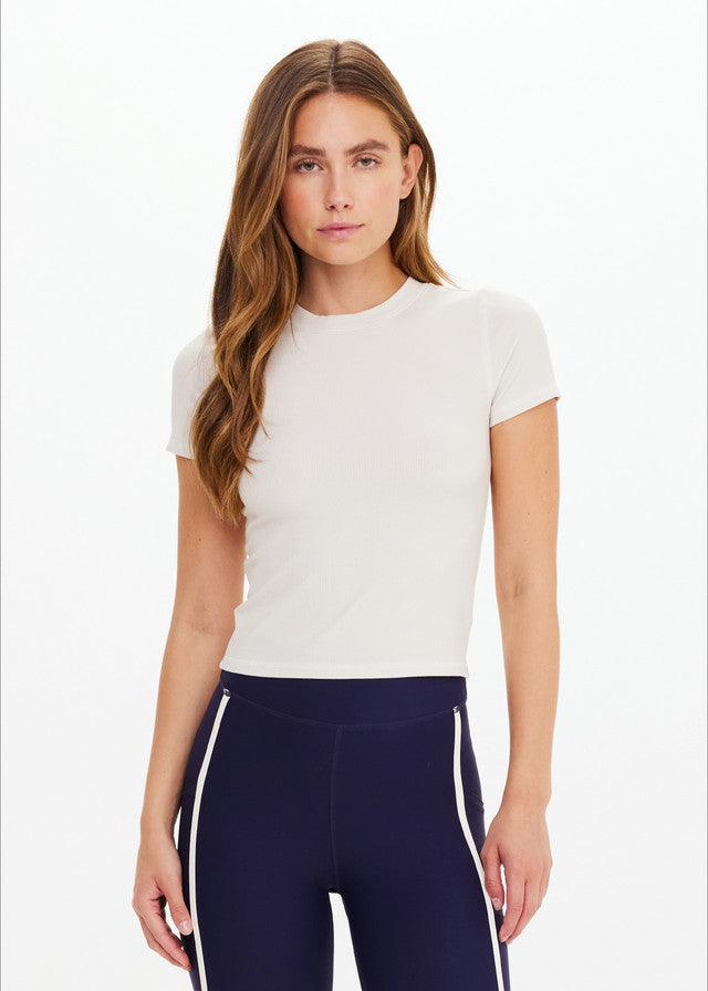 Shelter Fitted Tee - Natural