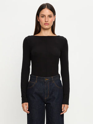 Quinn Knit Top - Black