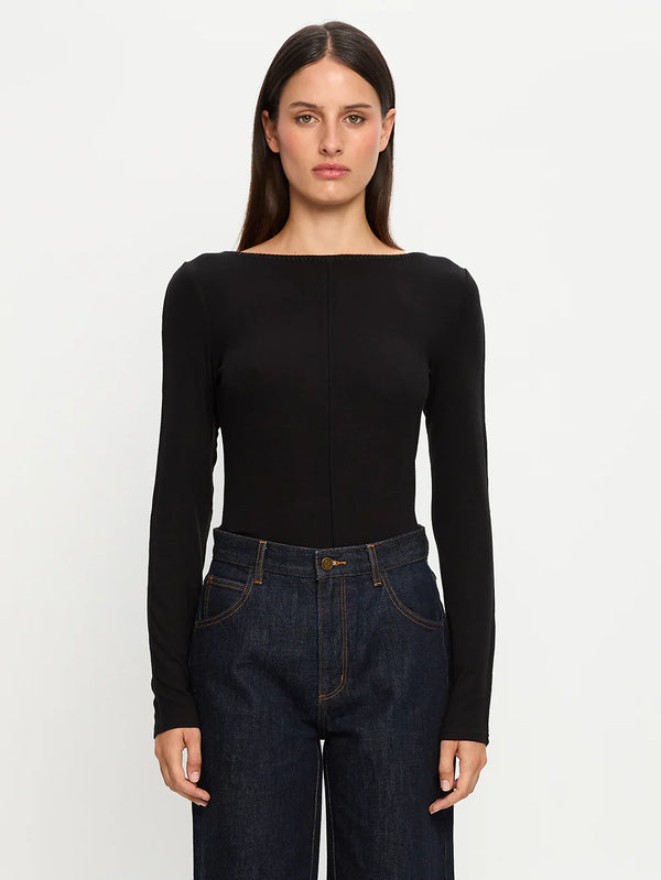 Quinn Knit Top - Black