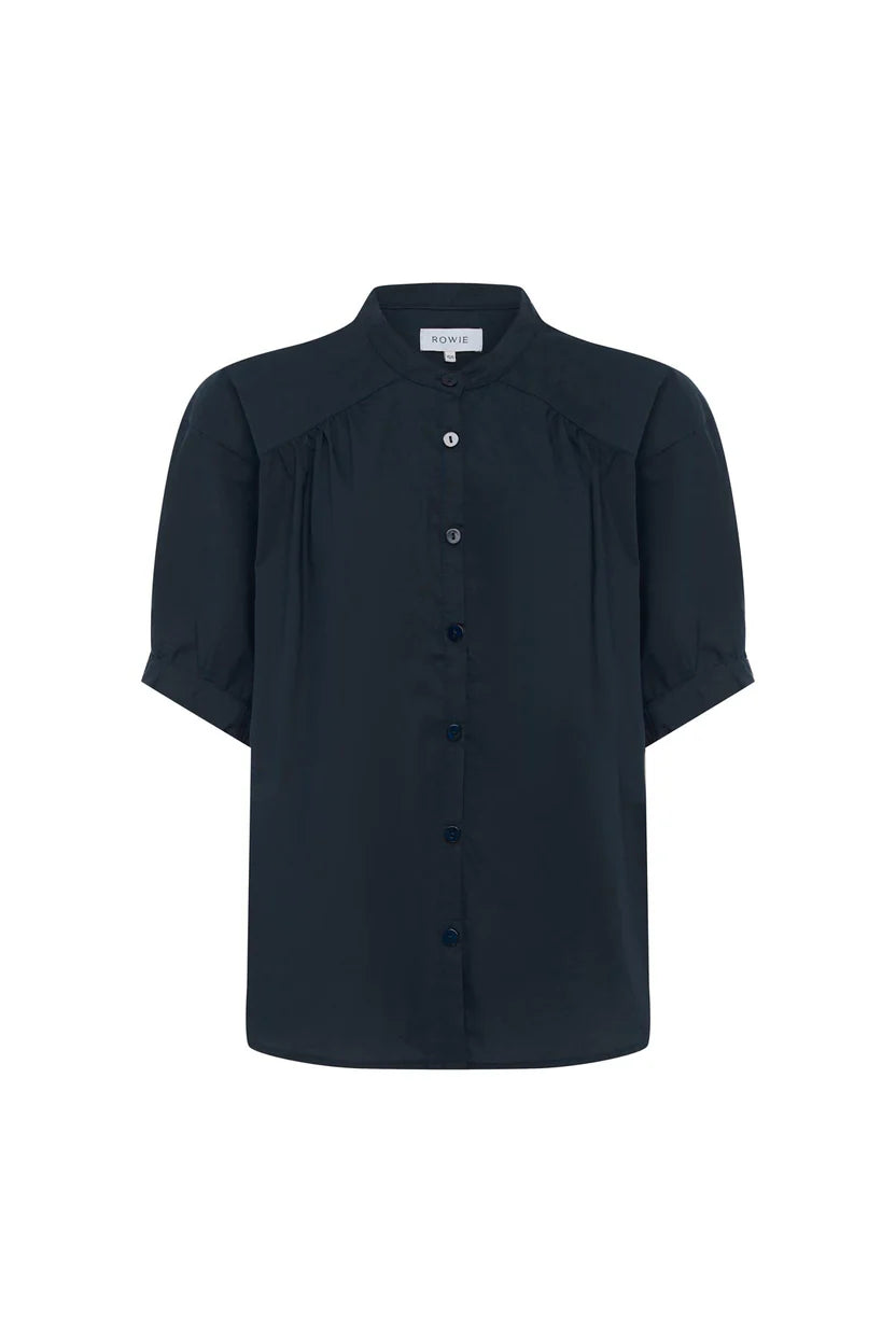 Cora Spring Blouse - Ink Cotton