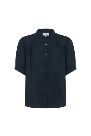 Cora Spring Blouse - Ink Cotton