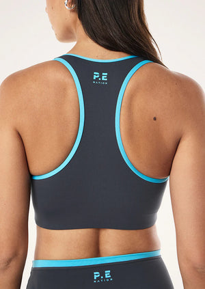 Stellar Sports Bra - Marine Blue/Turquoise