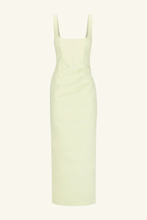 Lani Structured Midi Dress - Pistachio