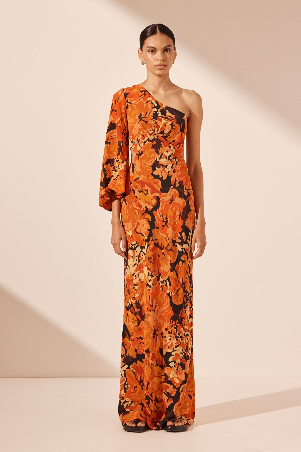 shona joy santos silk dress Suitcase Staple The Santos Silk Strapless Column Maxi Dress is brought to life in 100% silk crepe. Add the look to your holiday wardrobe now. # ShonaJoy